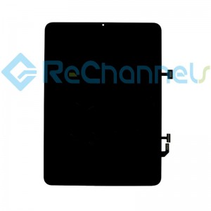 For iPad Air 4(2020) LCD Screen and Digitizer Assembly Replacement - Black - Grade S (A2324, A2072)