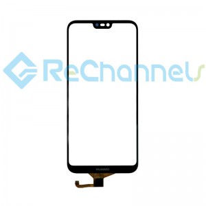 For Huawei P20 Lite Touch Digitizer Replacement - Black - Grade S
