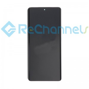 For Xiaomi 12 Pro LCD Screen and Digitizer Assembly with Front Housing Replacement - Gray - Grade S+