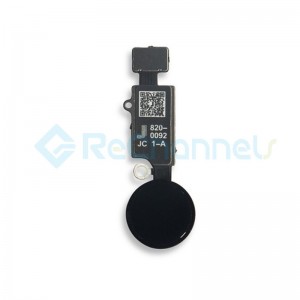 For iPhone 7 / 7+ / 8 / 8+/SE(2020) JC Home Button Flex Cable- Black Replacement - Grade S
