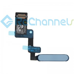 For iPad Air 4 Power Button and Fingerprint Sensor Flex Cable Replacement - Blue - Grade R