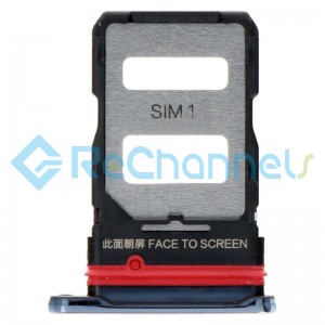For Xiaomi 11T SIM Card Tray Replacement (Dual SIM) - White - Grade S+