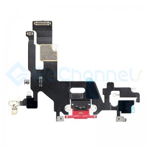 For Apple iPhone 11 Charging Port Flex Cable Ribbon Replacement - Red - Grade S+