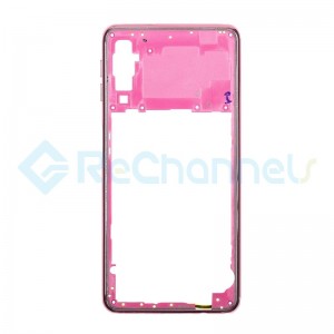 For Samsung Galaxy A7 (2018) SM-A750 Rear Housing  Replacement - Pink - Grade S+