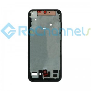 For Huawei P Smart S Front Housing Replacement - Black - Grade S+