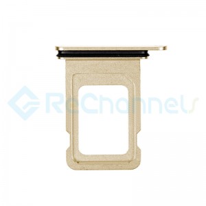 For Apple iPhone 11 Pro/11 Pro Max SIM Card Tray Replacement (Single) - Gold - Grade S+