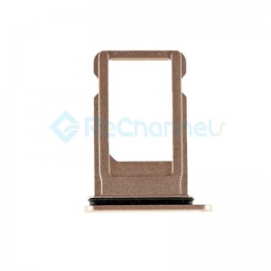 For Apple iPhone 8 SIM Card Tray Replacement -Gold - Grade S+