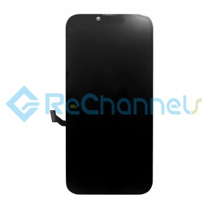 For Apple iPhone 14 Plus LCD Screen and Digitizer Assembly Replacement - Black - Grade S+