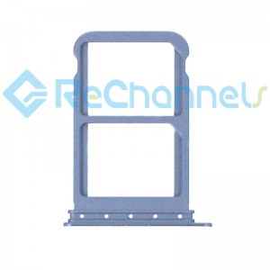 For Huawei P20 Pro SIM Card Tray Dual Card Versio Replacement - Aurora - Grade S+