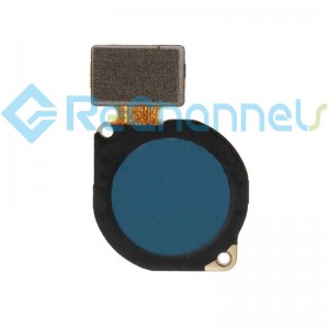 For Huawei P Smart 2020 Fingerprint Sensor Flex Cable Replacement - Blue - Grade S+