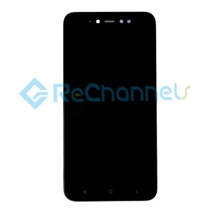 For Xiaomi Redmi Note 5A LCD Screen and Digitizer Assembly High Version Replacement - Black - Grade S+