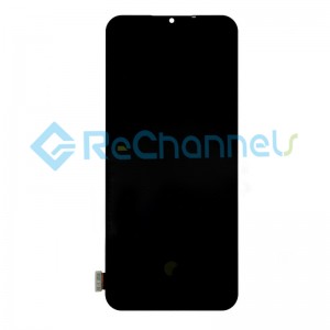 For Xiaomi Mi 10 Lite 5G LCD Screen and Digitizer Assembly Replacement - Black - Grade S