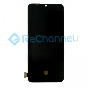 For Xiaomi MI CC9e/A3 LCD Screen and Digitizer Assembly with Front Housing Replacement - Black - Grade S