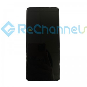 For Samsung Galaxy S21 Ultra 5G LCD Screen and Digitizer Assembly with Frame Replacement - Black - Grade S+