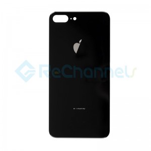 For Apple iPhone 8 Plus Battery Door Replacement - Gray - Grade S