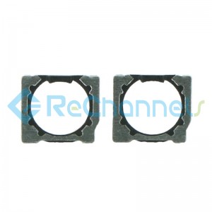 For iPhone 12 Pro Max Front Camera Bezel+ Sensor Retaining Bracket(2pcs in one set) Replacement - Grade S+