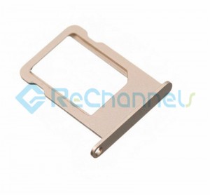 For Apple iPhone 5S/SE SIM Card Tray Replacement - Gold - Grade S+