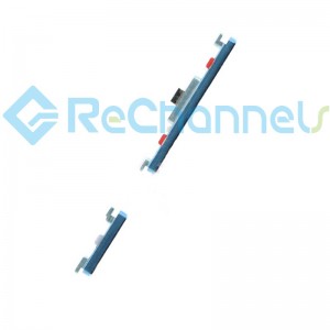 For Huawei P30 Pro Side Keys Replacement - White - Grade S+