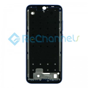 For Xiaomi Redmi Note 8T Front Housing Replacement - Black - Grade S+