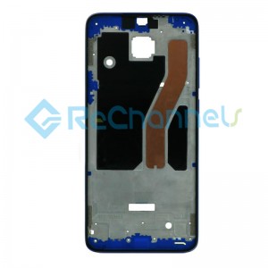 For Xiaomi Redmi Note 8 Pro Front Housing Replacement - Blue - Grade S+