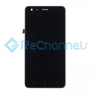 For Xiaomi Redmi 2A LCD Screen and Digitizer Assembly with Front Housing Replacement - Black - Grade S+