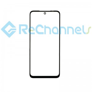 For Xiaomi Redmi Note 10 5G Glass Lens Replacement - Black - Grade S