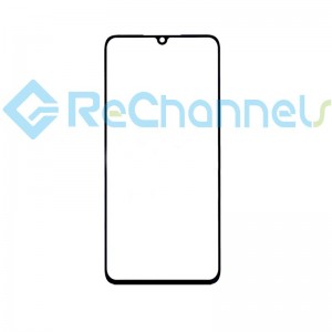 For Xiaomi Mi Note 10 Glass Lens Replacement - Black - Grade S+