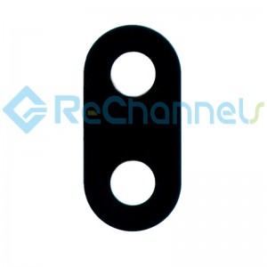 For Huawei P20 Lite Back Camera Lens Replacement - Black - Grade S+