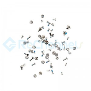 For Apple iPhone 8 Plus Screw Set Replacement - Silver - Grade S+