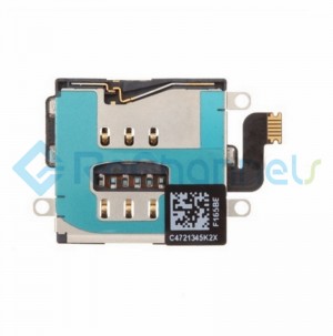 For Apple iPad 4 SIM Card Reader Contact with Bracket Replacement (Wifi+Cellular) - Grade S+