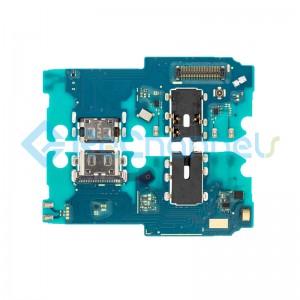 For Samsung Galaxy A12 SM-A125 Charging Port PCB Board with Headphone Jack Replacement - Grade S+