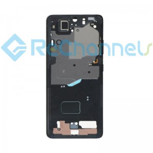 For Samsung Galaxy S21 Ultra 5G Front Housing Replacement - Black - Grade S+