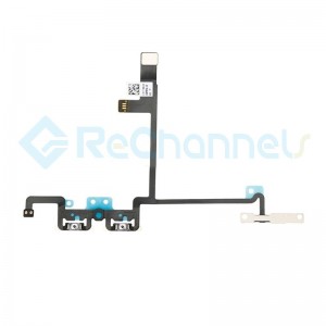 For Apple iPhone X Volume Button Flex Cable Ribbon Replacement - Grade S+