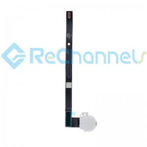 For iPad 10.2 2021 Headphone Jack Flex Cable Replacement - White - Grade S+