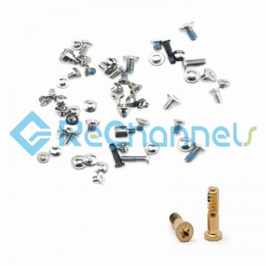 For Apple iPhone 5S Screw Set Replacement (50 pcs/set) - Gold - Grade S+