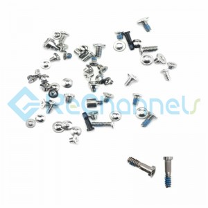 For Apple iPhone 5S Screw Set Replacement (50 pcs/set) - Silver - Grade S+