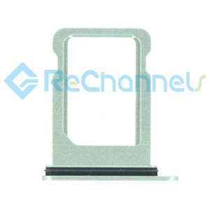 For iPhone 12 Mini Sim Card Tray Replacement- Single Version-Green-Grade S+