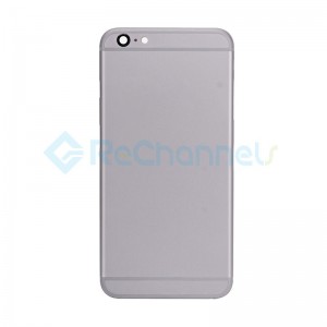 For Apple iPhone 6 Plus Battery Door Replacement - Gray - Grade S