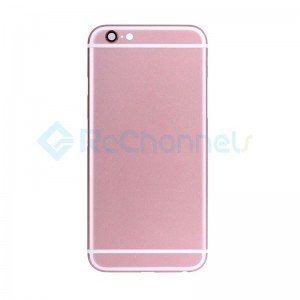 For Apple iPhone 6S Battery Door Replacement - Rose Gold - Grade S