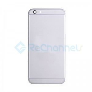 For Apple iPhone 6S Plus Battery Door Replacement - Silver - Grade S