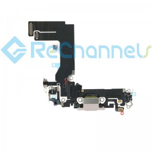 For Apple iPhone 13 Mini 5.4" Charging Port Flex Cable Replacement - Pink - Grade S+