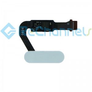 For Huawei Nova 2S Fingerprint Sensor Flex Cable Replacement - White - Grade S+