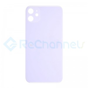 For Apple iPhone 11 Battery Door  Replacement - Purple - Grade S