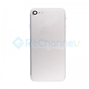 For Apple iPhone 7 Rear Housing Assembly Replacement - Silver - Grade S