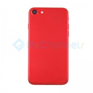 For Apple iPhone 7 Rear Housing Assembly Replacement - Red - Grade S