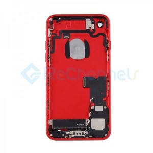 For Apple iPhone 7 Rear Housing Assembly Replacement - Red - Grade R