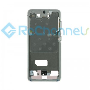 For Samsung Galaxy S21 5G Front Housing Replacement - Silver - Grade S+
