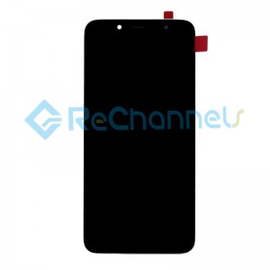 For Xiaomi Redmi 7A LCD Screen and Digitizer Assembly with Front Housing Replacement - Black - Grade S