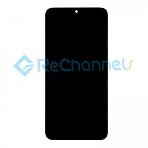 For Xiaomi Redmi 8\8A LCD Screen and Digitizer Assembly with Front Housing Replacement - Onyx Black - Grade S