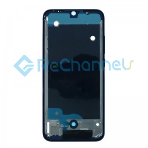 For Xiaomi Mi A3 Front Housing Replacement - Blue - Grade S+